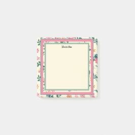 Bloem Lijst met gele achtergrond Post-it® Notes