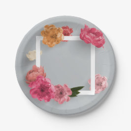 Bloem Lijst Papieren Bordje