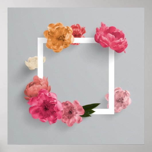 Bloem Lijst Poster (Voorkant)