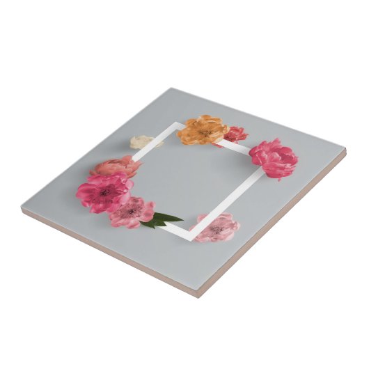 Bloem Lijst Tegeltje (Zijkant)