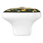  bloem Lijst van de bloem Keramische Knop (Zijkant)