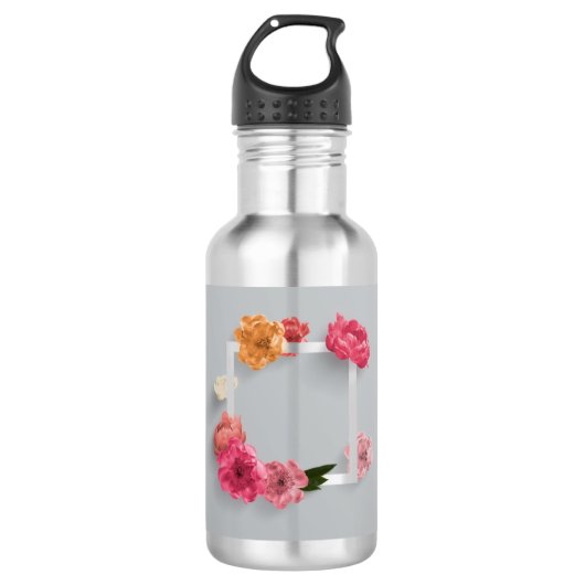 Bloem Lijst Waterfles (Voorkant)