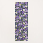 bloem lila yogamat (Voorkant)