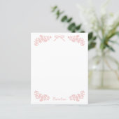 Bloem lint stationair papier (Staand voorkant)