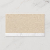 Bloem Logo | Acupuncturist  Visitekaartje (Achterkant)