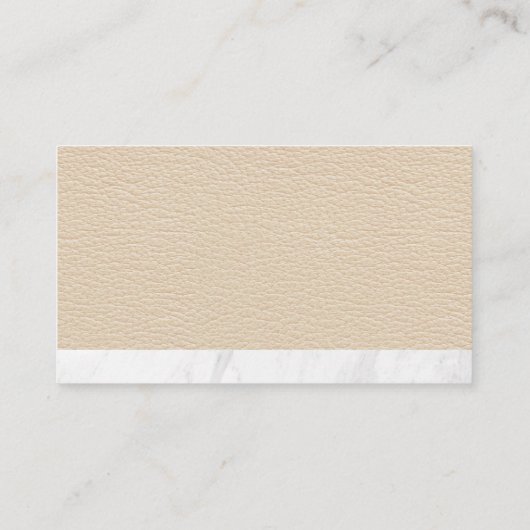 Bloem Logo | Acupuncturist  Visitekaartje (Achterkant)