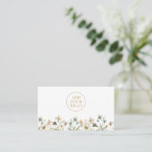 Bloem Logo Visitekaartje (Staand voorkant)
