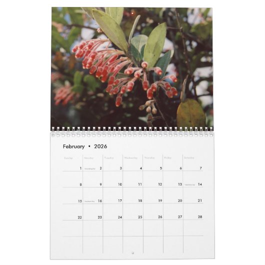 Bloem Machu Picchu Peru Kalender (Feb 2026)