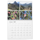 Bloem Machu Picchu Peru Kalender (Jan 2027)