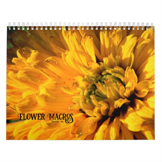 Bloem Macro's Kalender (Hoes)
