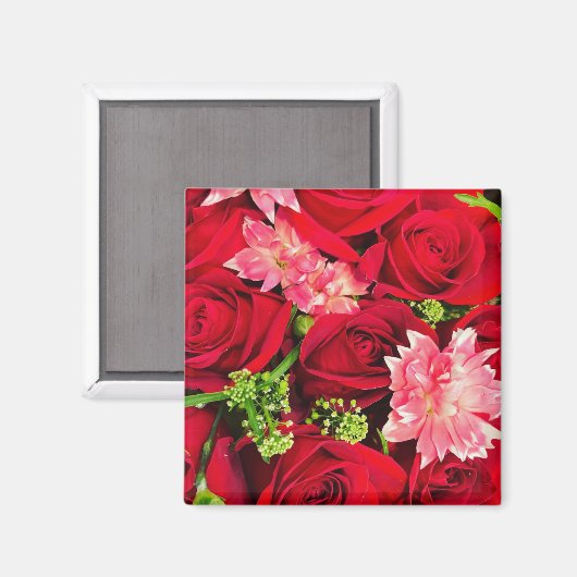 Bloem Magneet (Voorkant / Achterkant)