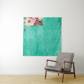 Bloem magnolia papier  oud wandkleed (In Situ (horizontaal))