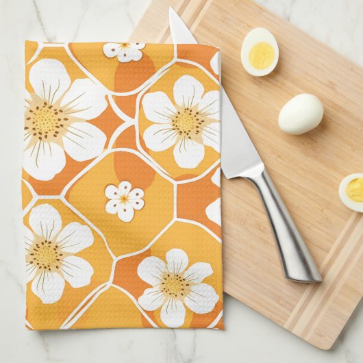 Bloem Mais Theedoek (Quarter Fold)