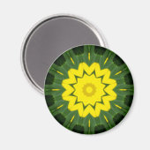 Bloem Mandala 06 Magneet (Voorkant / Achterkant)