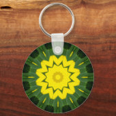 Bloem Mandala 06 Sleutelhanger (Voorkant)