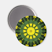 Bloem Mandala 07 Magneet (Voorkant / Achterkant)