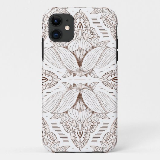 Bloem Mandala 1 Case-Mate iPhone Case (Achterkant)
