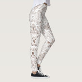 Bloem Mandala 1 Leggings (Rechts)