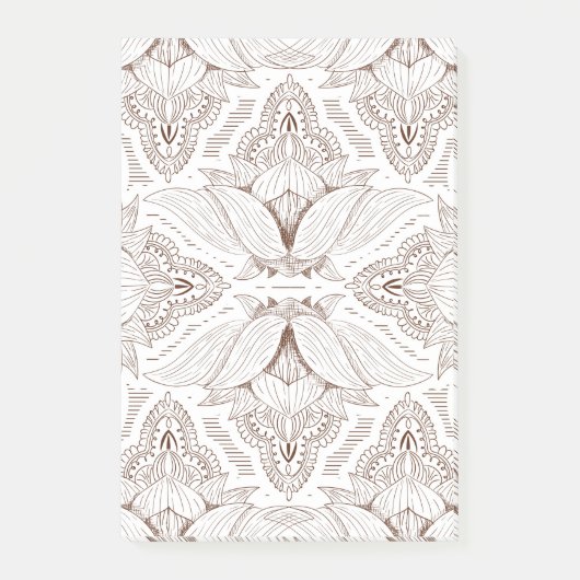 Bloem Mandala 1 Post-it® Notes (Voorkant)