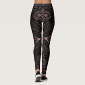 Bloem Mandala 2 Leggings (Achterkant)