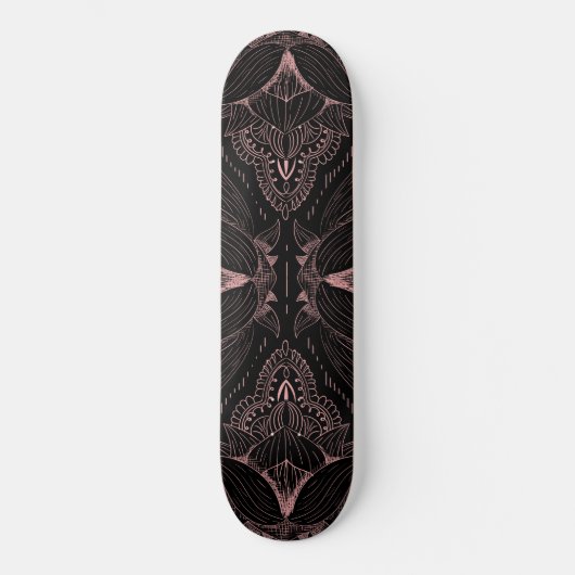 Bloem Mandala 2 Persoonlijk Skateboard (Voorkant)