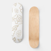 Bloem Mandala 2 Persoonlijk Skateboard (Voorkant)