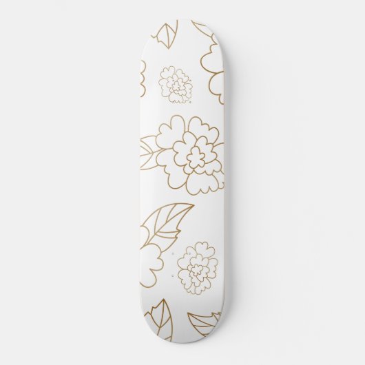 Bloem Mandala 2 Persoonlijk Skateboard (Voorkant)