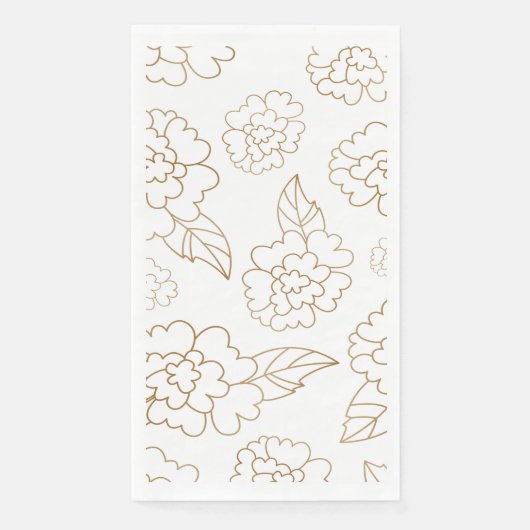 Bloem Mandala 2 Servet (Voorkant)