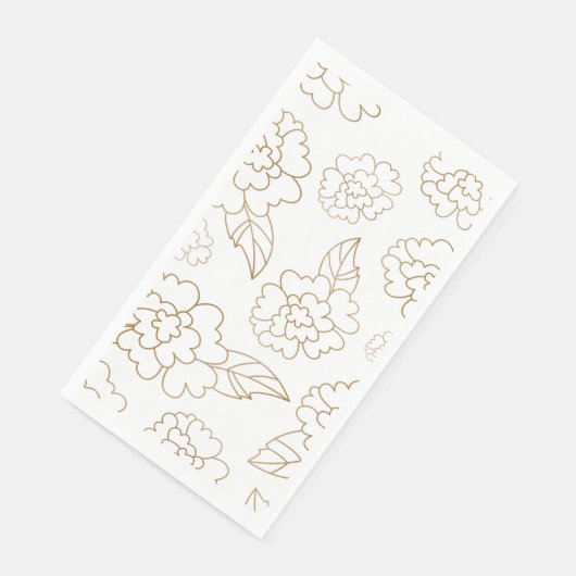 Bloem Mandala 2 Servet (Hoek)