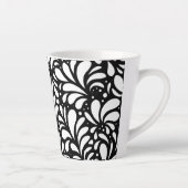 Bloem Mandala 3 Latte Mok (Rechts)