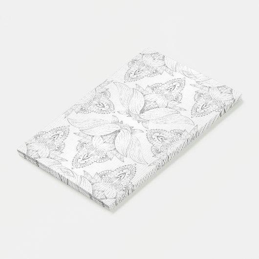 Bloem Mandala 3 Post-it® Notes (Schuin)