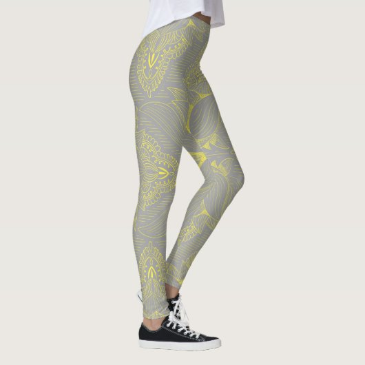 Bloem Mandala 4 Leggings (Rechts)