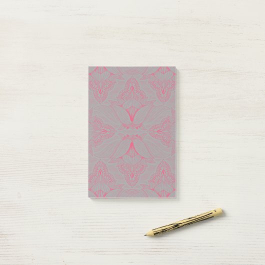 Bloem Mandala 5 Post-it® Notes (Op bureau)