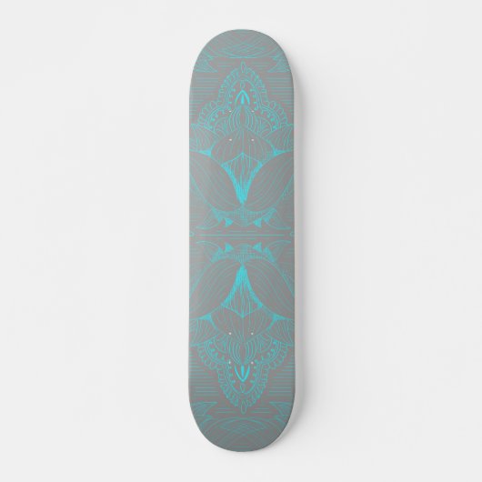 Bloem Mandala 6 Persoonlijk Skateboard (Voorkant)