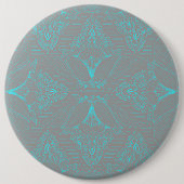 Bloem Mandala 6 Ronde Button 6,0 Cm (Voorkant)