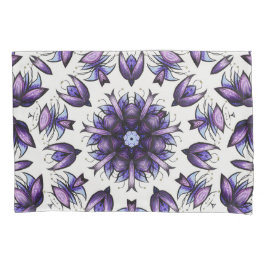 Bloem Mandala Abstract Kaleidoscopisch Patroon Kussensloop