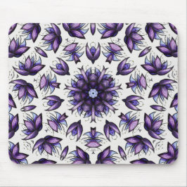 Bloem Mandala Abstract Kaleidoscopisch Patroon Muismat