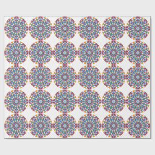 Bloem Mandala Cadeaupapier