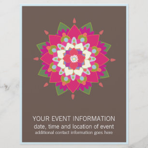 Bloem Mandala Flyer