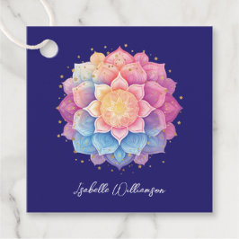 Bloem Mandala Holistische Gezondheid Wellness Ther Bedankjes Labels