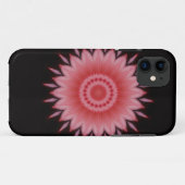 Bloem Mandala in roze Case-Mate iPhone Case (Achterkant (horizontaal))