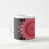 Bloem Mandala in roze Koffiemok (Voorkant links)