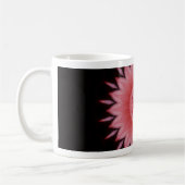 Bloem Mandala in roze Koffiemok (Links)