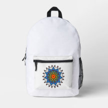 Bloem Mandala Naadloos Patroon: Gewijde Bloesem