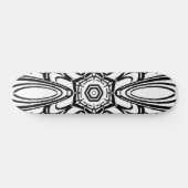 Bloem mandala ontwerp persoonlijk skateboard (Horizontaal)