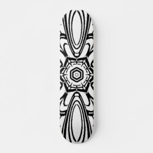 Bloem mandala ontwerp persoonlijk skateboard