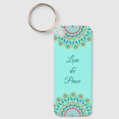 Bloem Mandala Sleutelhanger (Voorkant)
