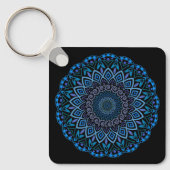 Bloem Mandala Sleutelhanger (Voorkant)