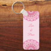 Bloem Mandala Sleutelhanger (Voorkant)