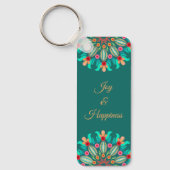 Bloem Mandala Sleutelhanger (Voorkant)